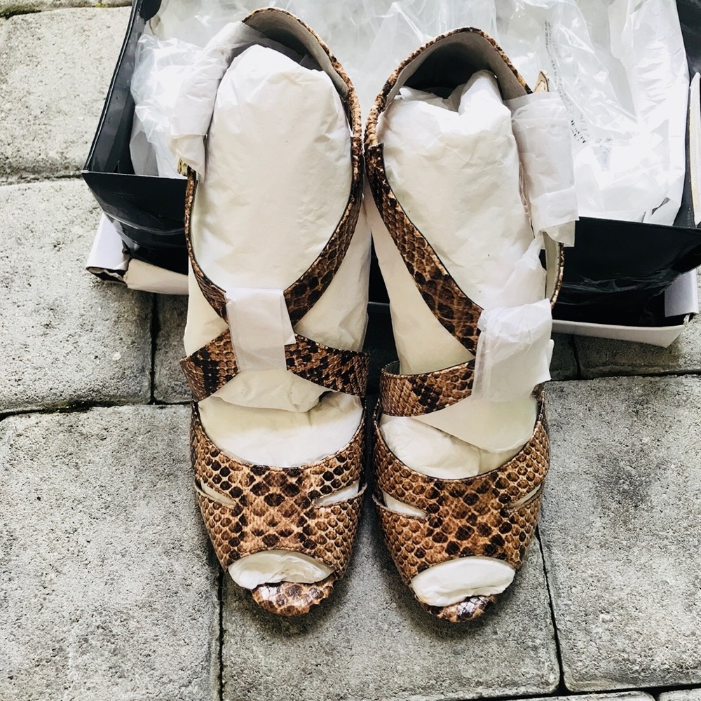Alfani Snake High Heels Pumps